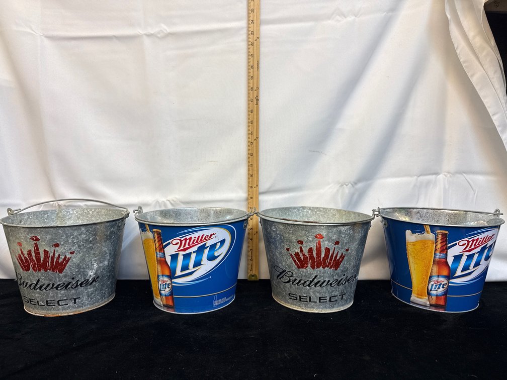 Galvanized Beer Buckets