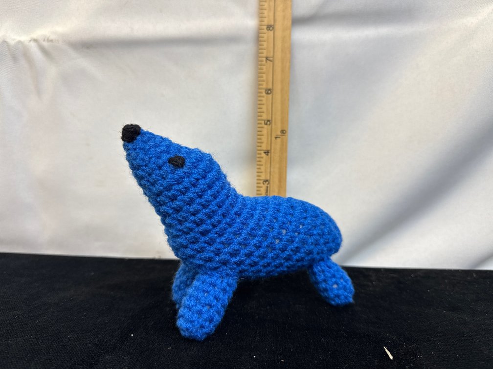 Crocheted Seal