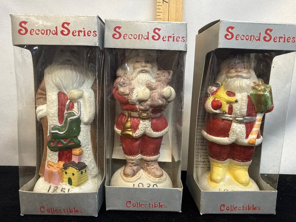 Vintage Santa Figurines