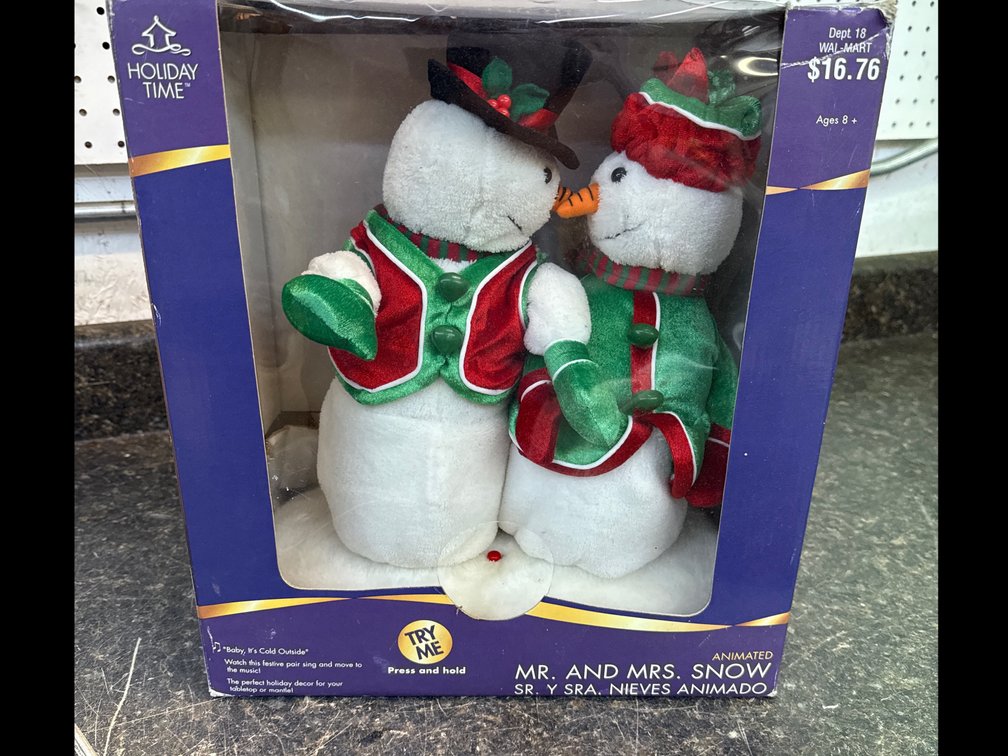Snowman Musical Figures