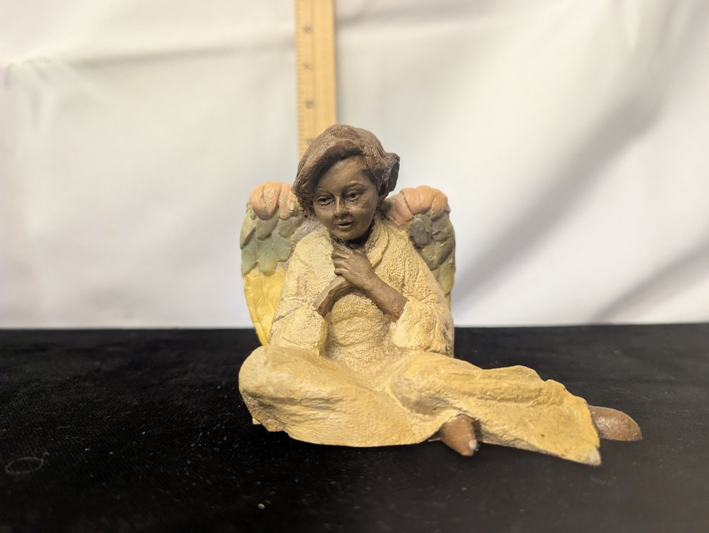Tom Clark 1983 Nativity Angel Rainbow Wings (Retired)