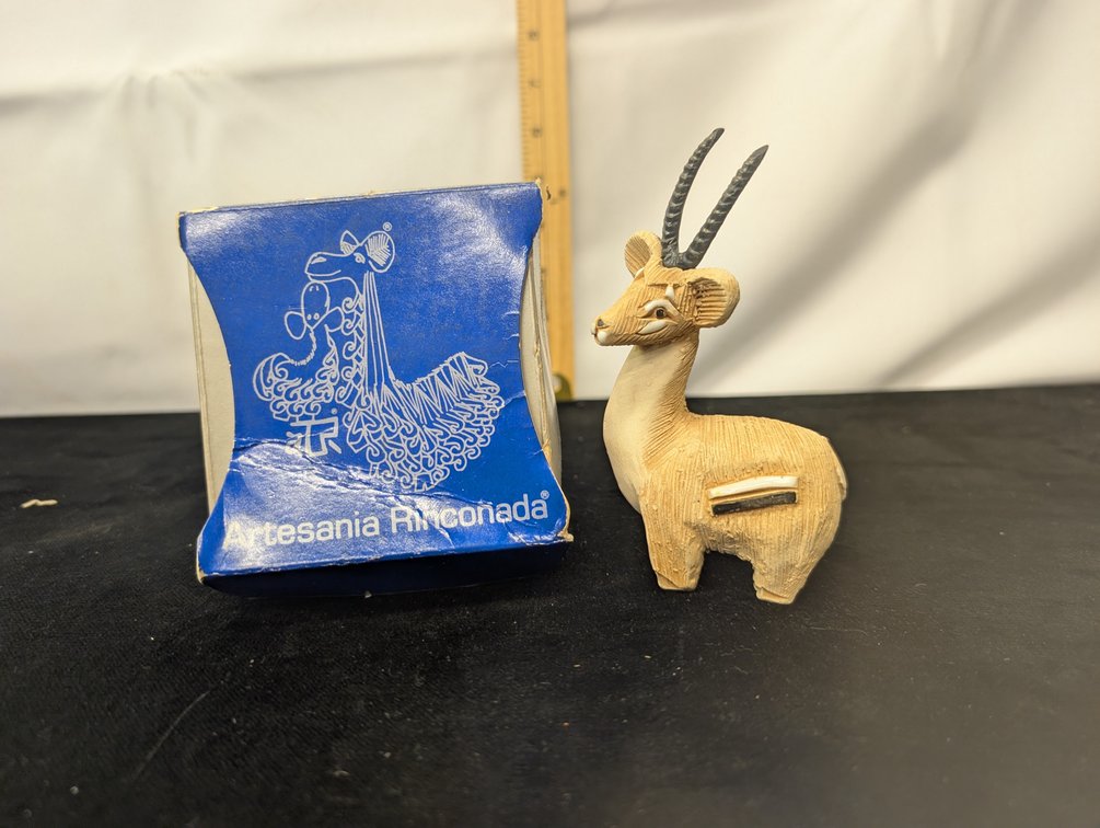Vintage Artesania Rinconada Gazelle Figurine