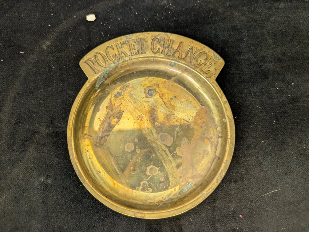 Brass Pocket Change Holder