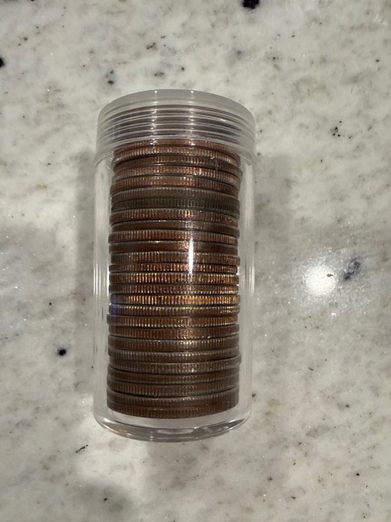 Sleeve of 50cent Pieces