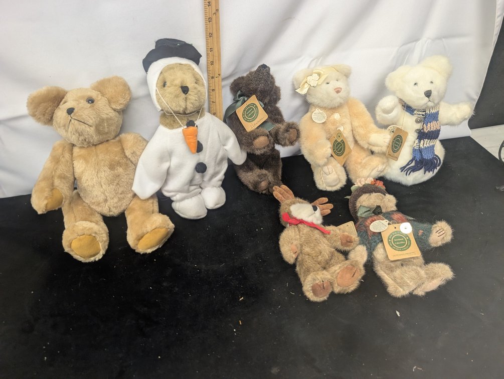 Stuffed Bear Lot Mostly Boyds