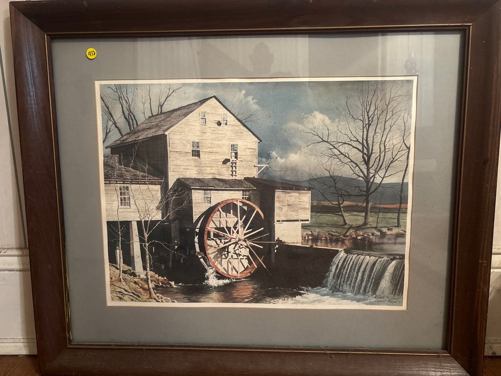 Old Mill Framed Wall Art