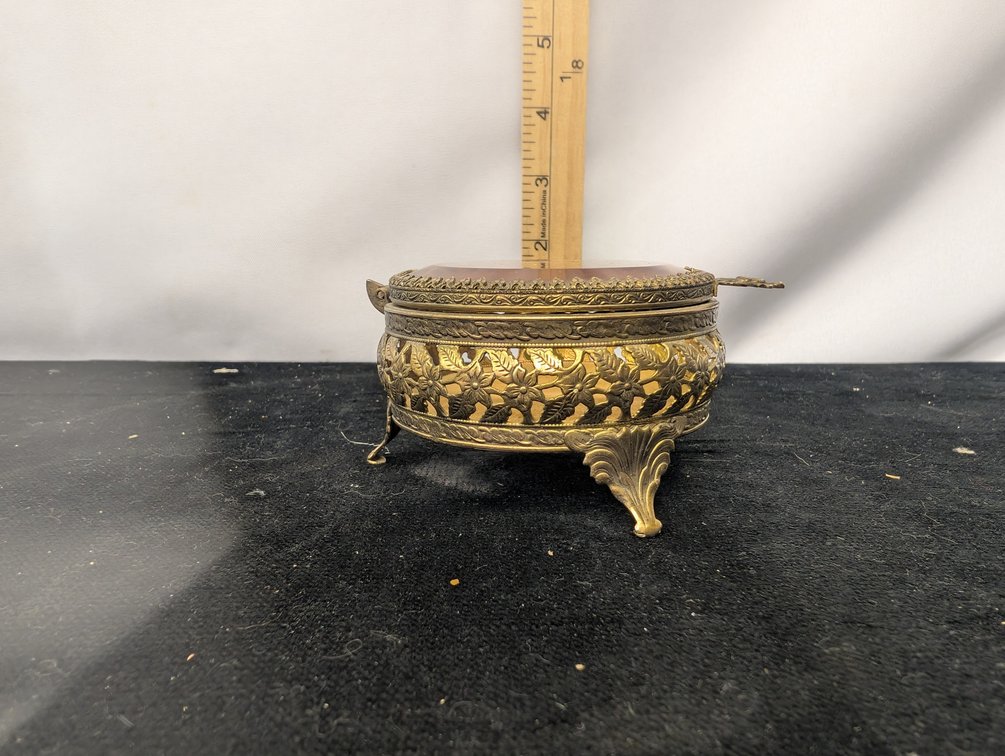 Brass Trinket Box