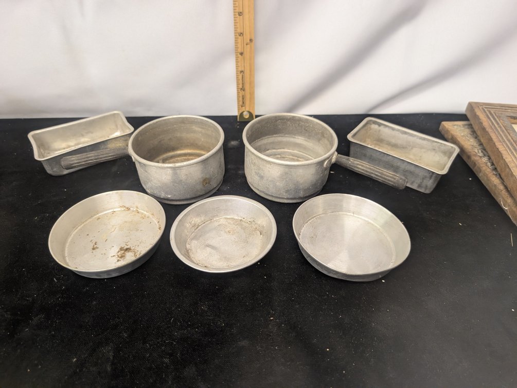 Vintage Kids Play Things Cookware