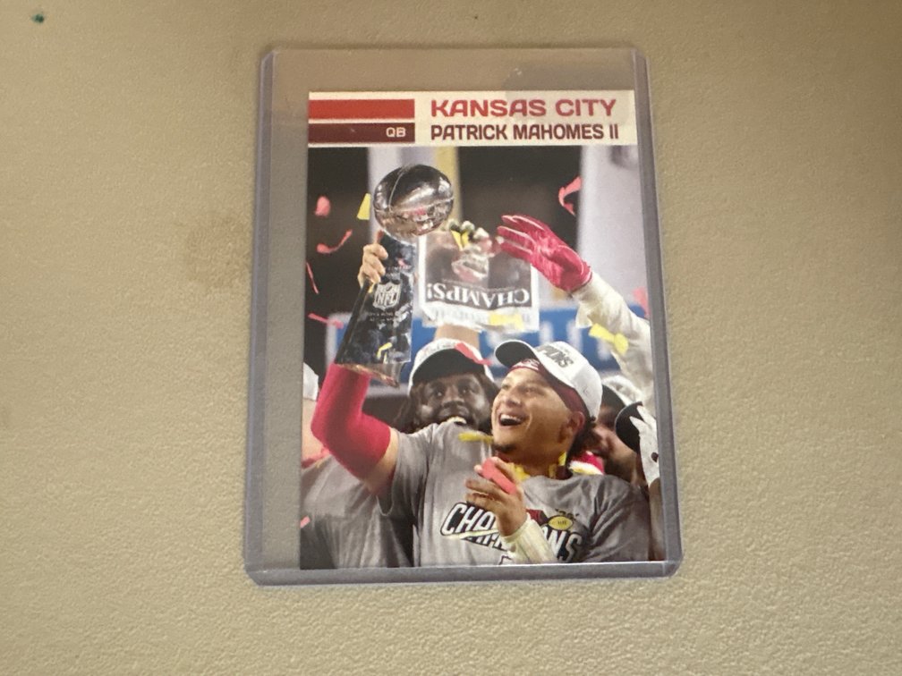Patrick Mahomes Card
