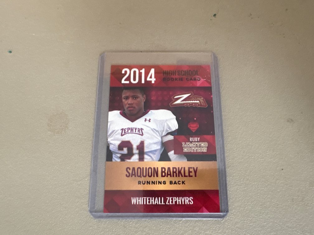 Saquon Barkley Card