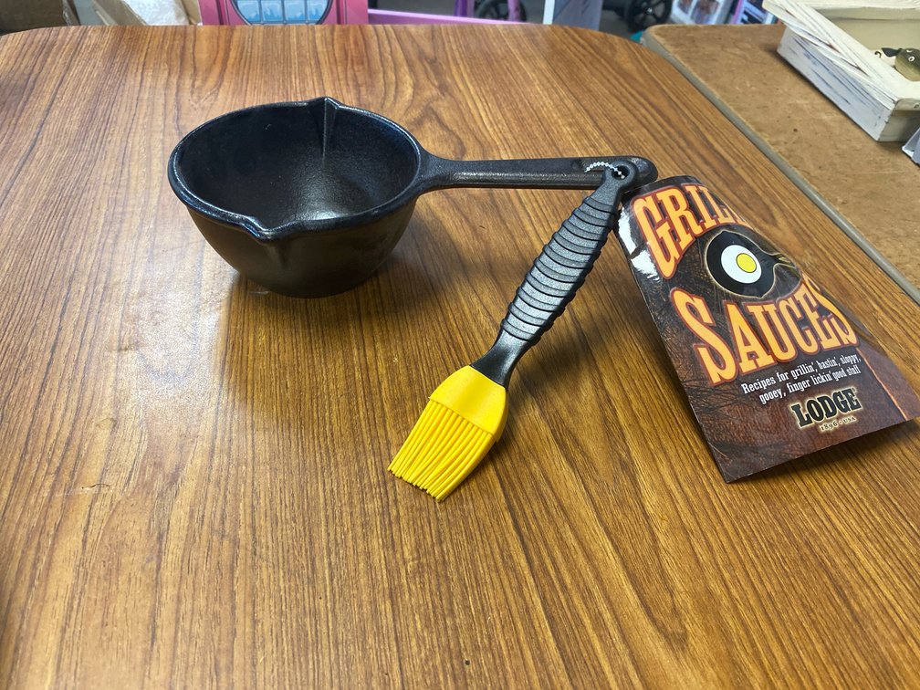 Lodge Cast Iron Sauce Pot