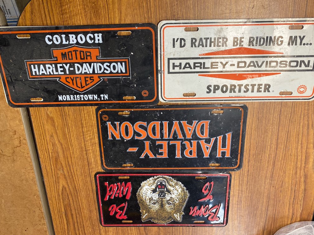 Misc. Harley Tags