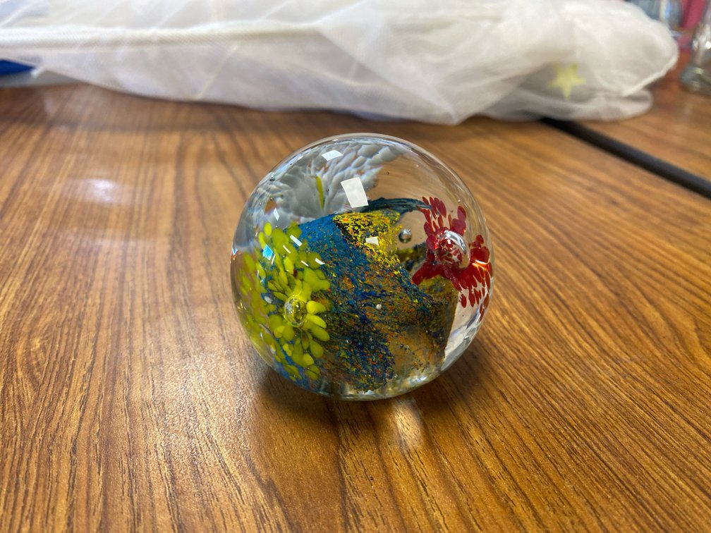 Glass Paperweight