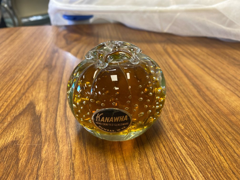 Kanawha Glass Paperweight
