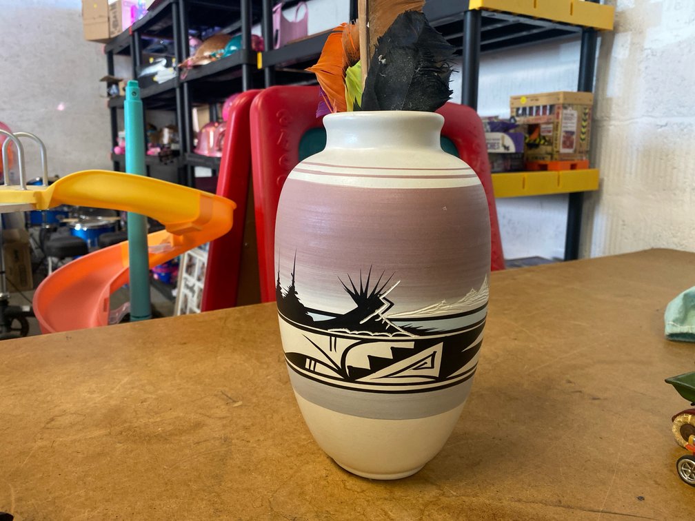 Native American Pottery Vase