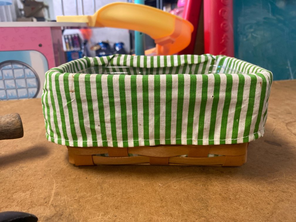 1998 Longaberger Basket w/ Liner & Protector