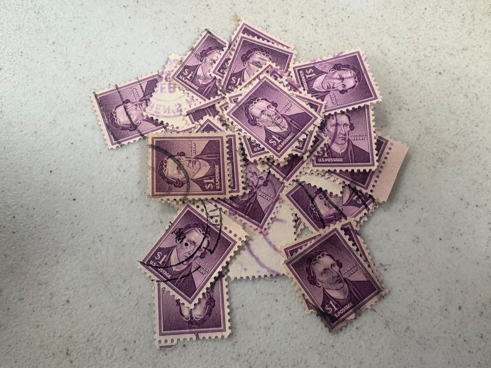 Patrick Henry 1¢ Postage Stamps