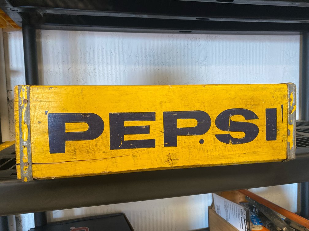 Wooden Pepsi Crate