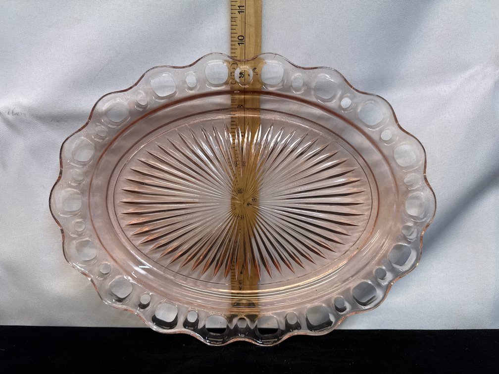 Anchor Hocking Old Colony Open Lace Platter