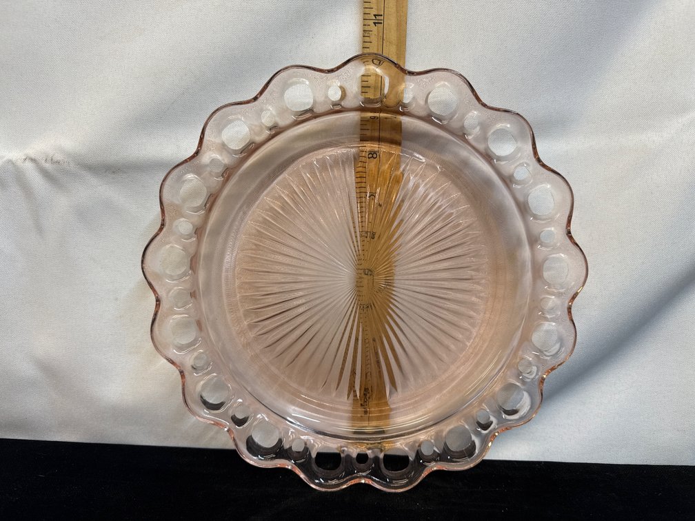 Anchor Hocking Old Colony Open Lace Plate