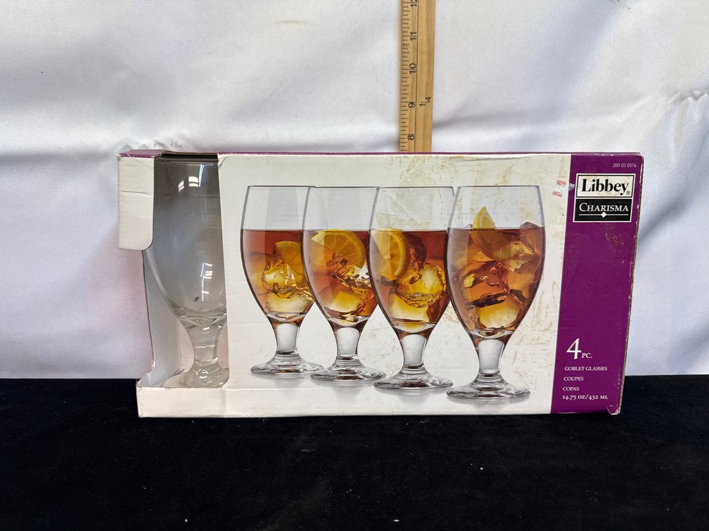 Libbey Goblets (New)