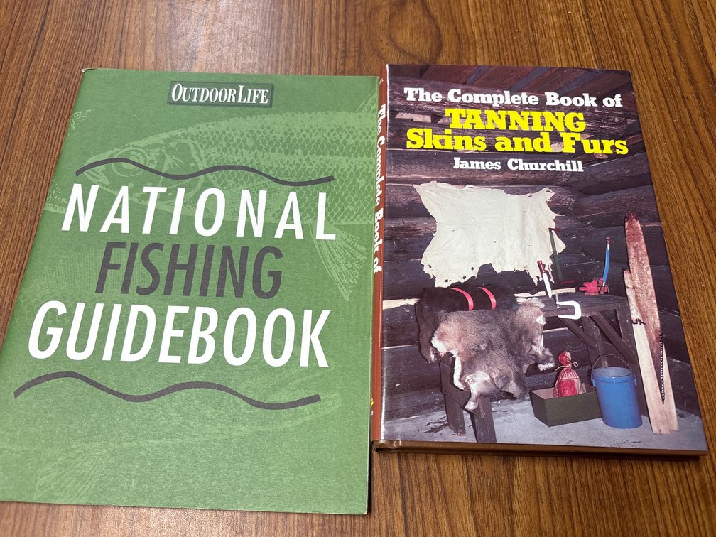 Fishing Guidebook & Tanning Skins and Furs Book