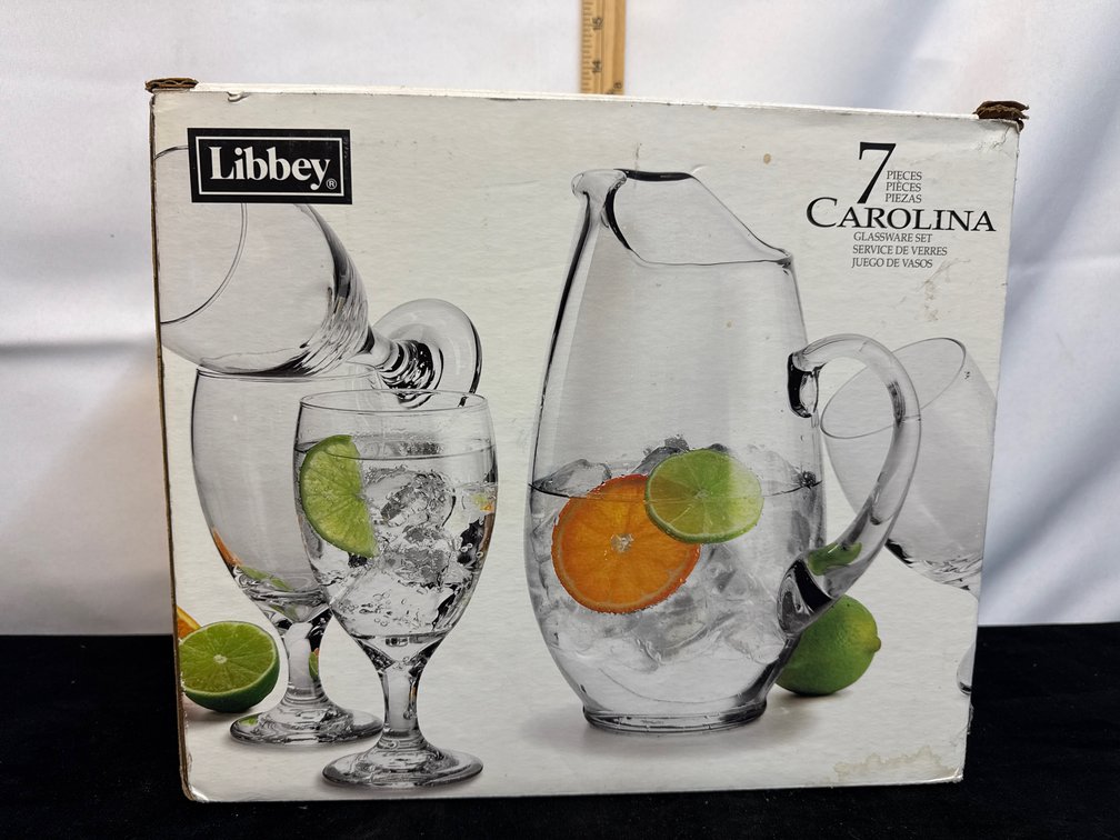 Libbey Pitcher Set