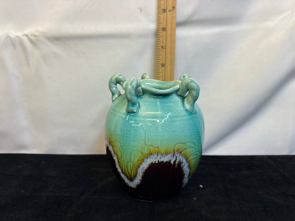 Drip Glaze Vase