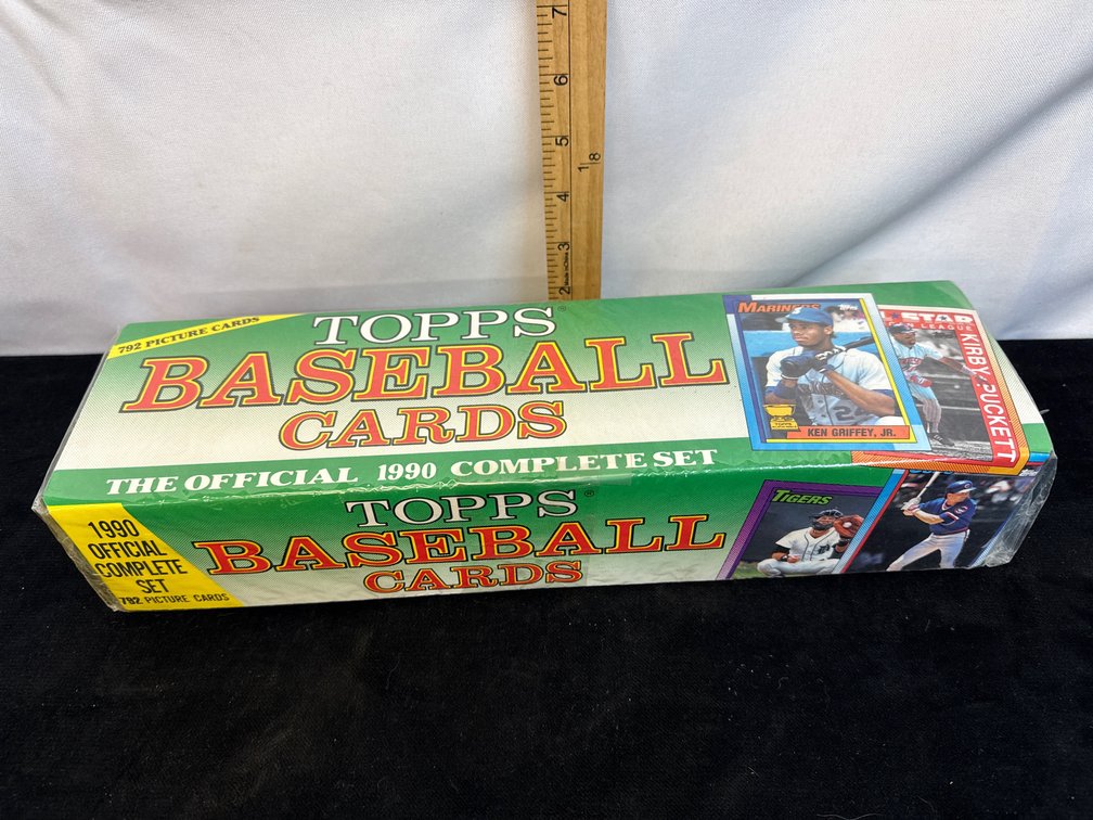 SEALED 1990 Topps Baseball Card Lot