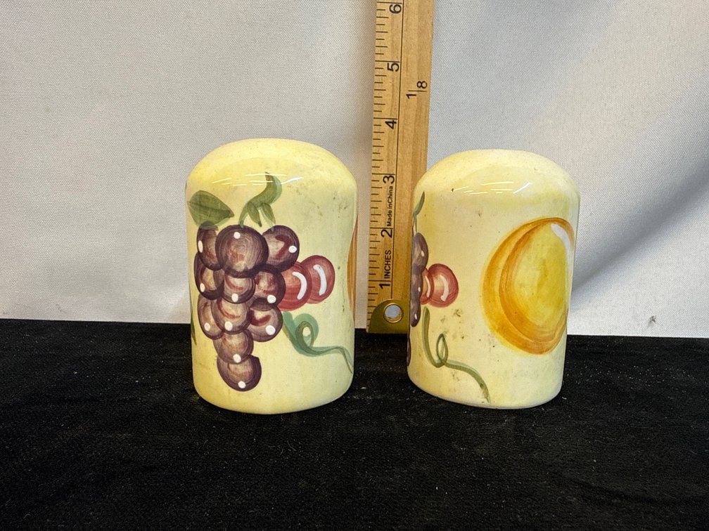 Fruit Salt & Pepper Shakers