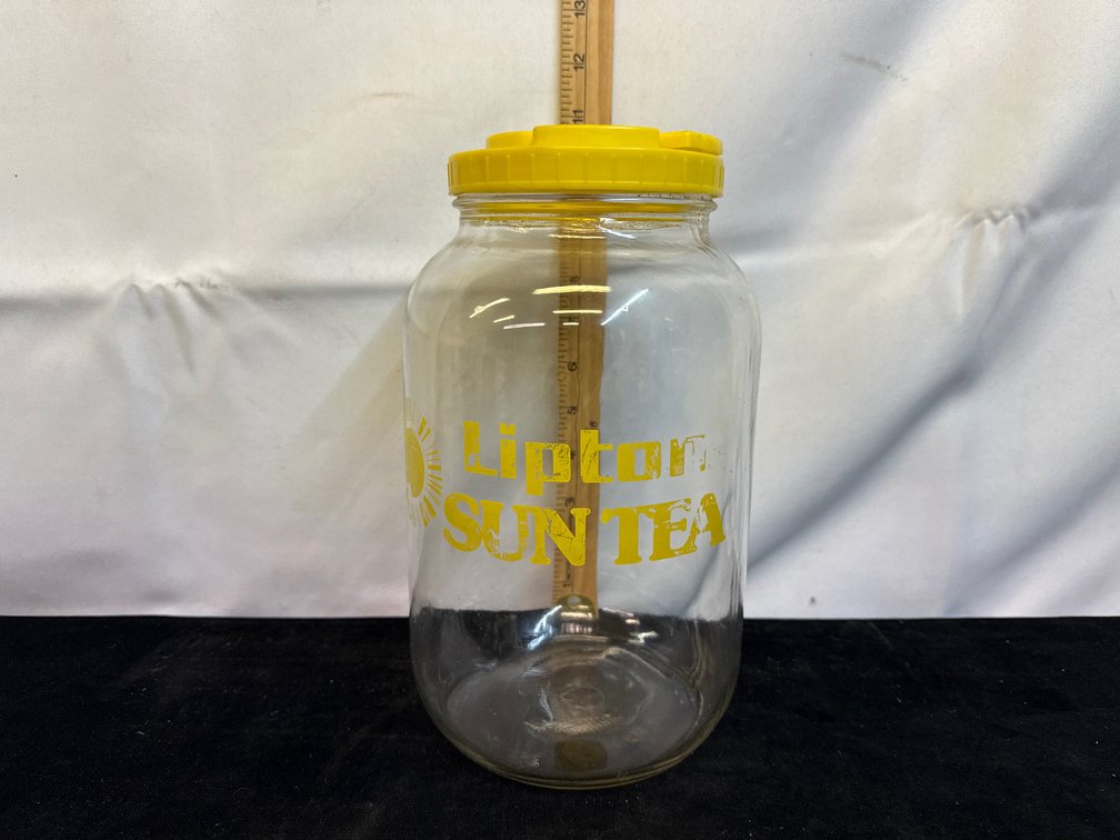 Vintage Lipton Tea Jar