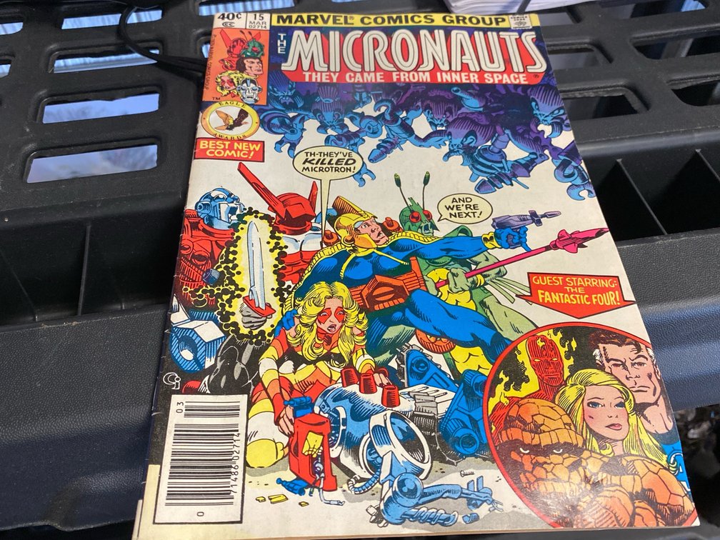 March 1989 Marvel Comics The Micronauts #15