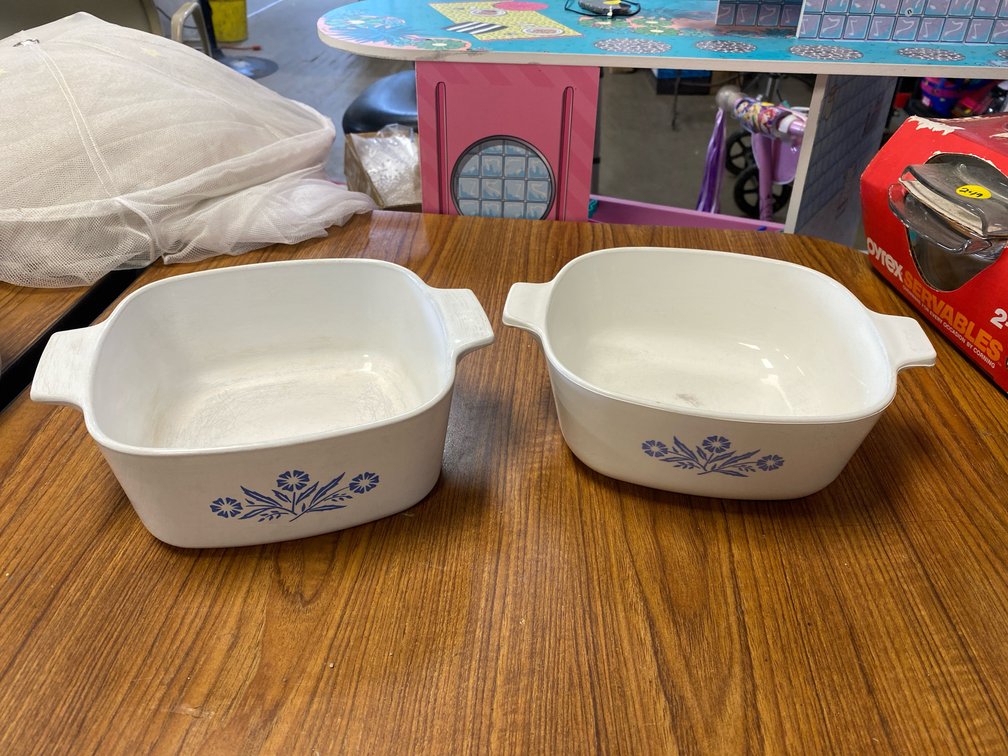 CorningWare Blue Cornflower Petite Casserole Dishes