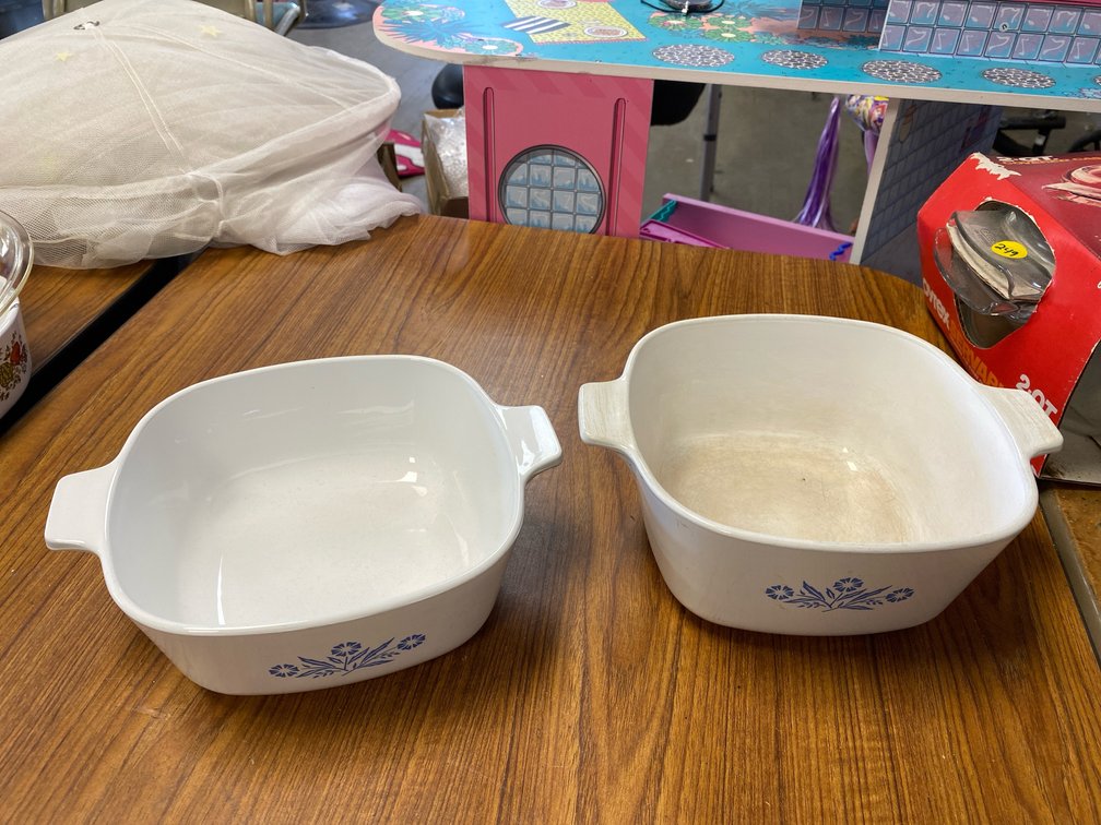 CorningWare Blue Cornflower Petite Casserole Dishes