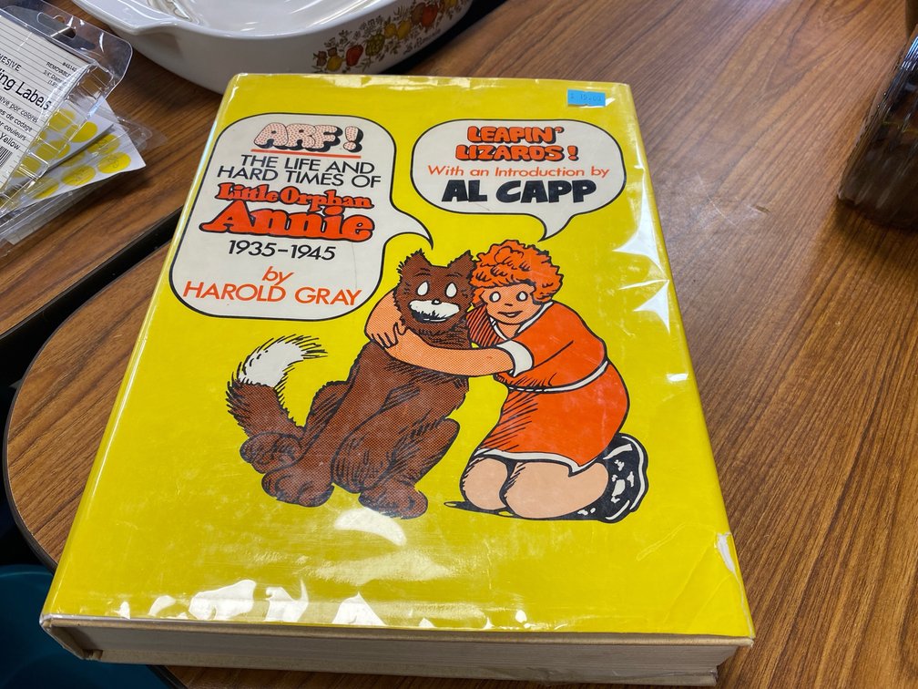 "Arf! The Life & Hard Times of Little Orphan Annie" Book