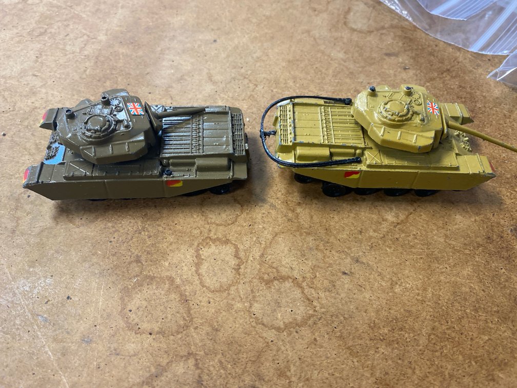 British Centurion Tanks