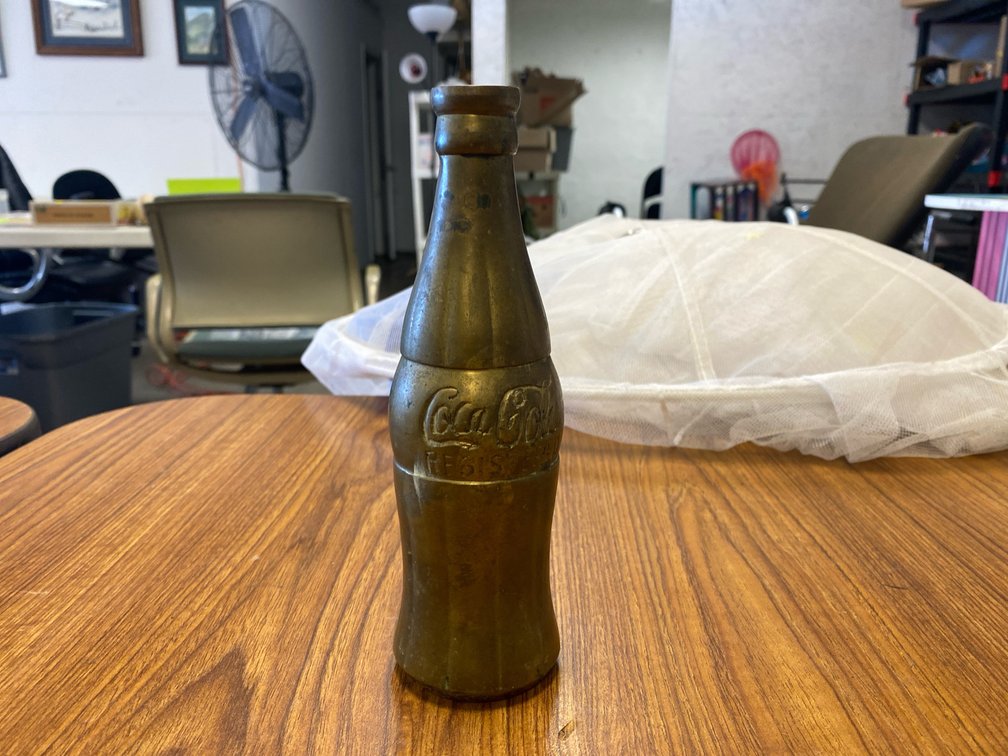 Brass Coca-Cola Bottle