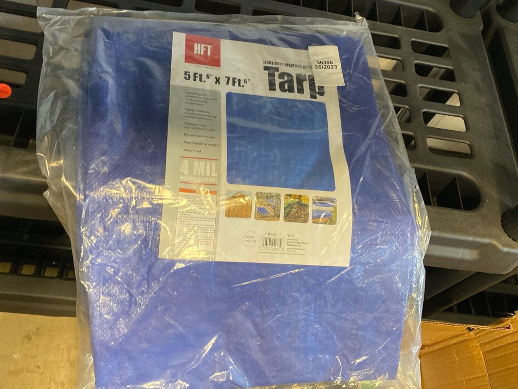 5'6"x7'6" 4-Mil Tarp
