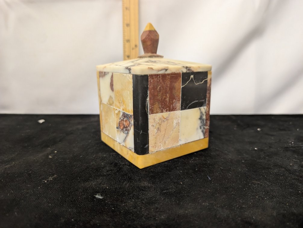 Very Heavy Marble Trinket Box