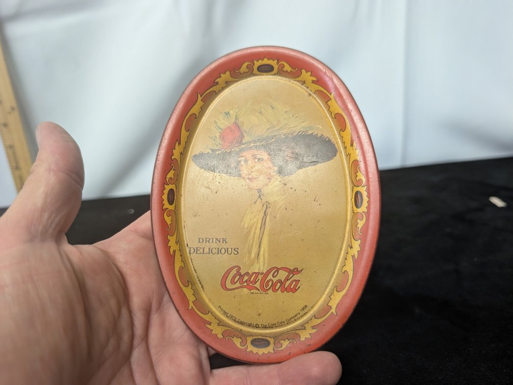 Vintage Coca-Cola Tin Small Version
