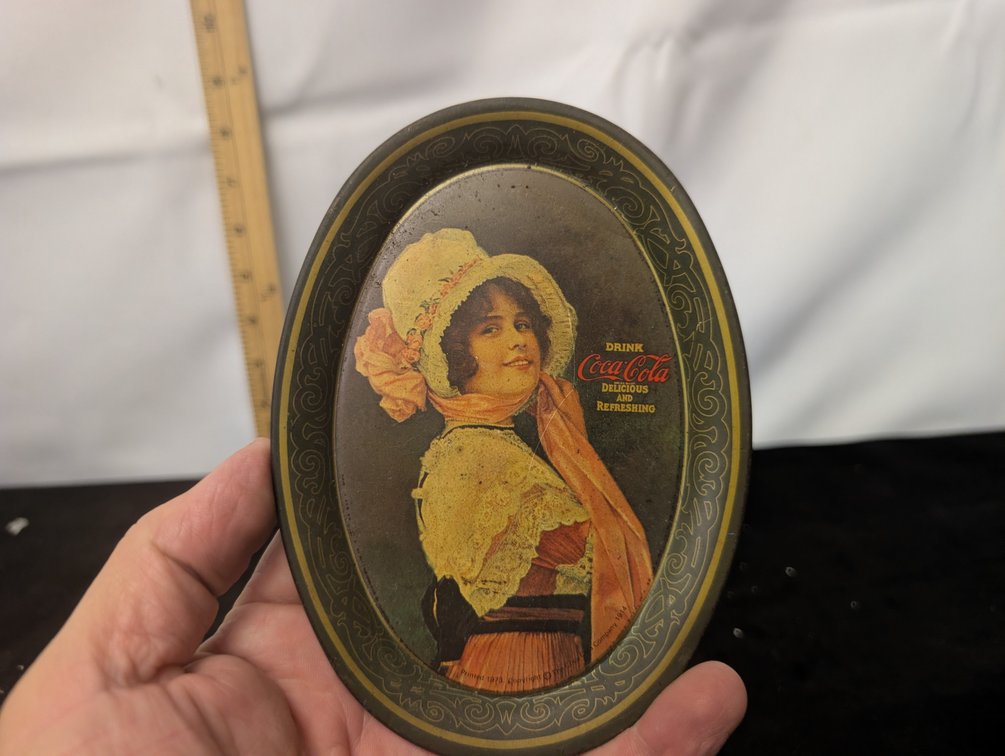 Vintage Coca-Cola Tin Small Version
