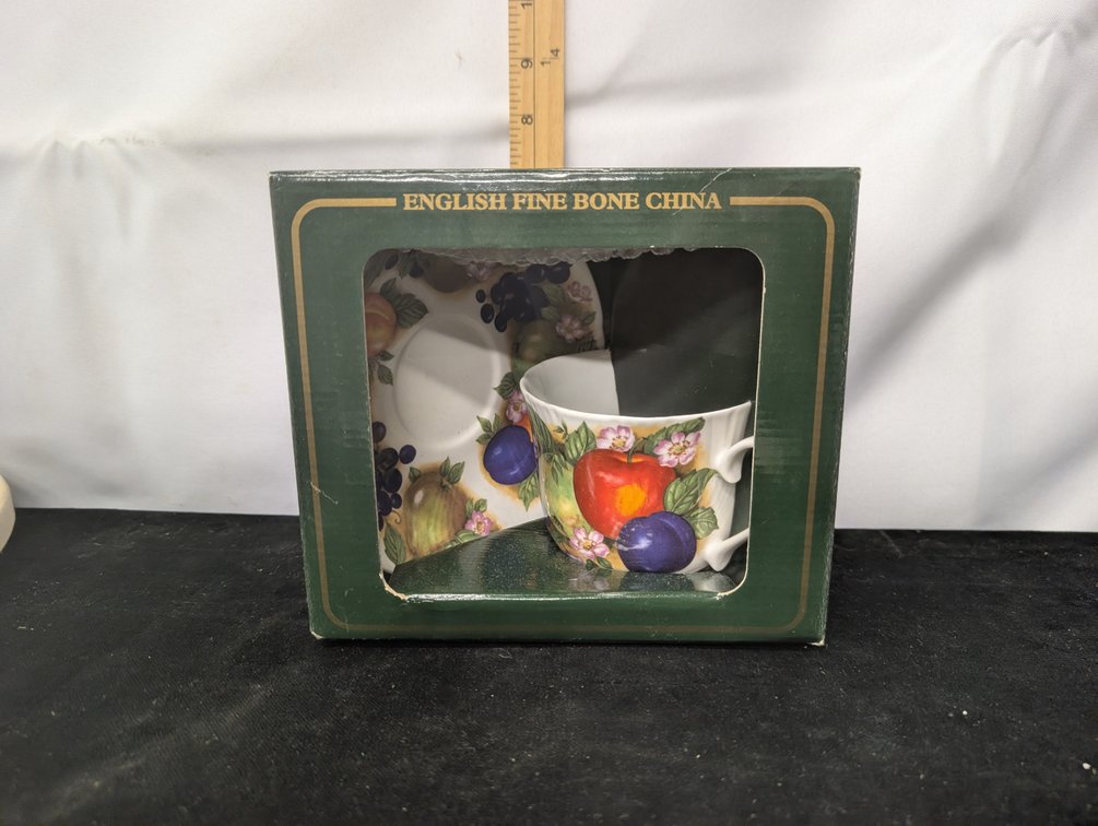 Boxed English Fine Bone China