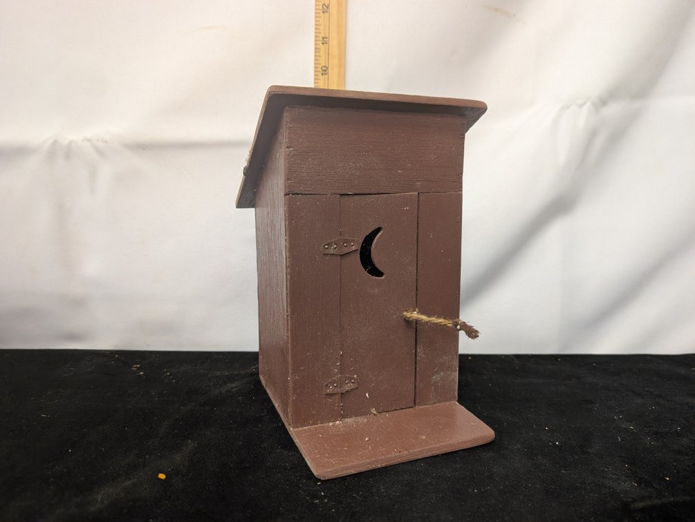 Handmade Out House 2 Holer