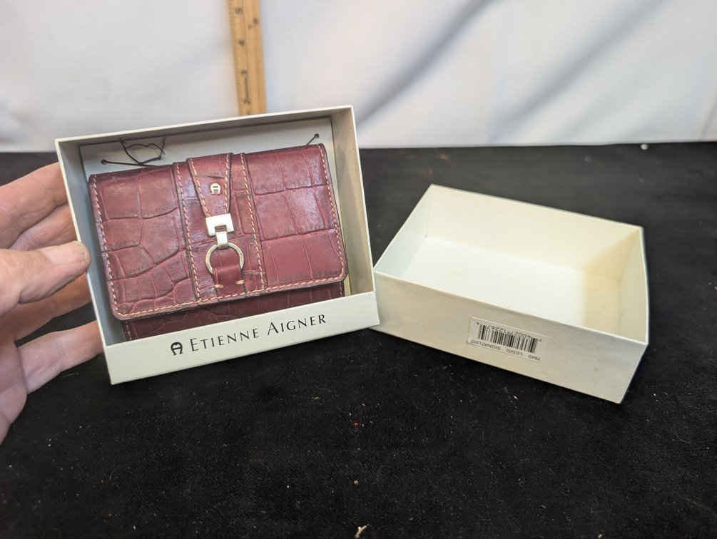 Vintage Aigner Wallet in Box