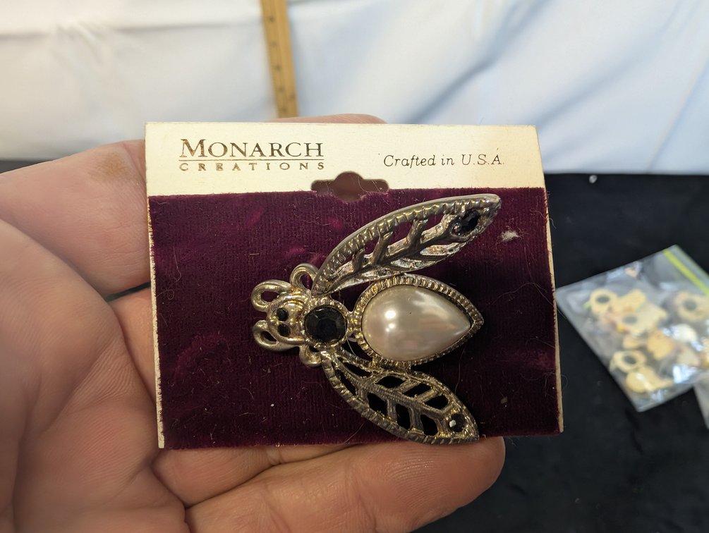 Monarch Creations Bumblebee Brooch