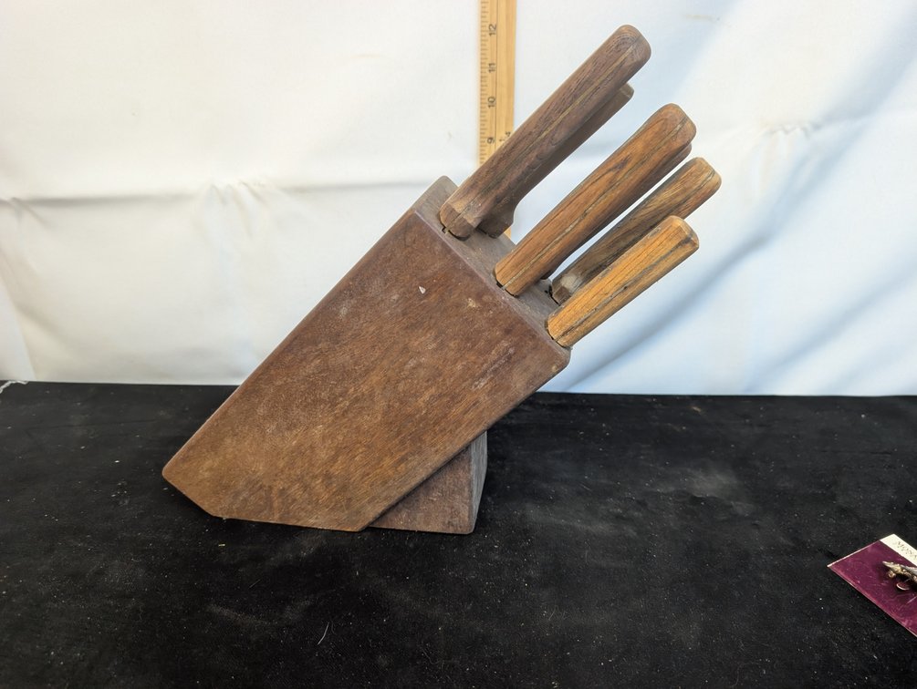 Vintage Rogers Knife Set High Carbon Steel