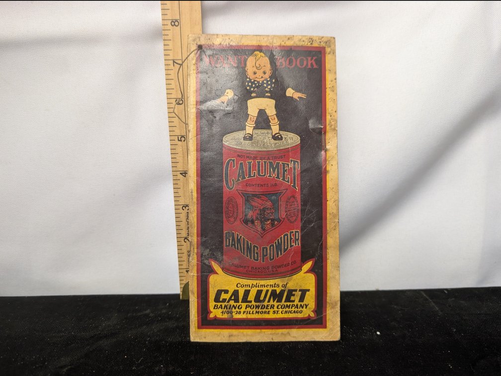 Vintage Calumet Want Book