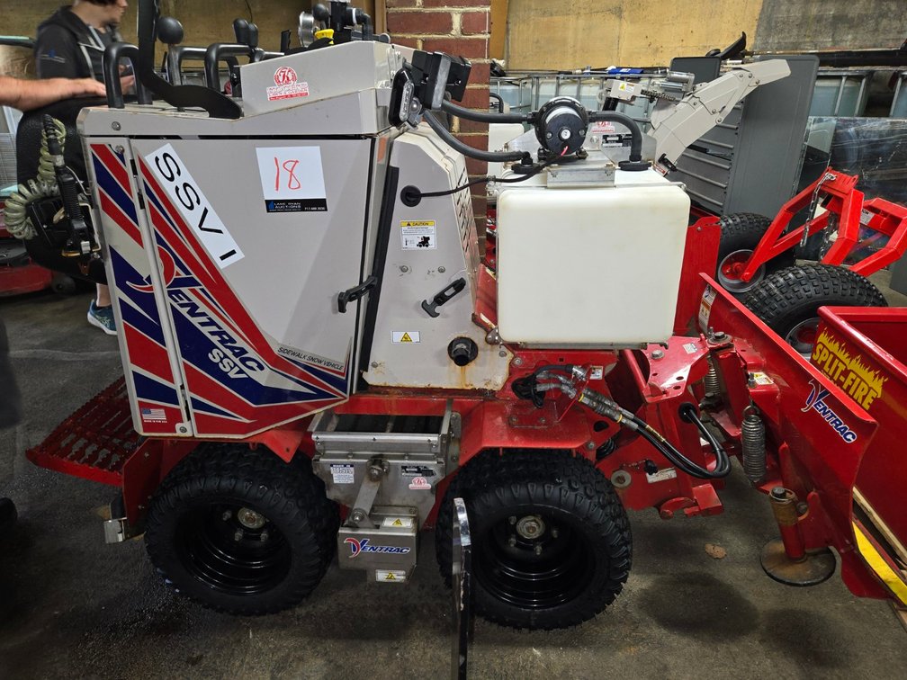 Ventrac SSV Sidewalk Snow Vehicle with De-icing Machine