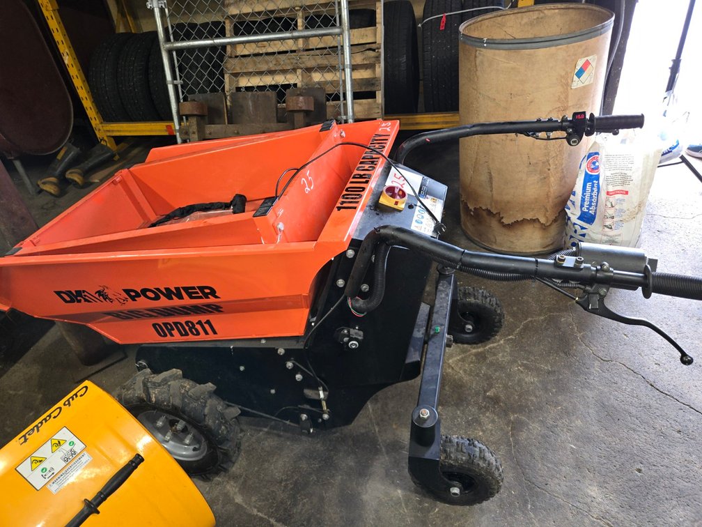 Detail K2 Power Big Dump Power Wheelbarrow