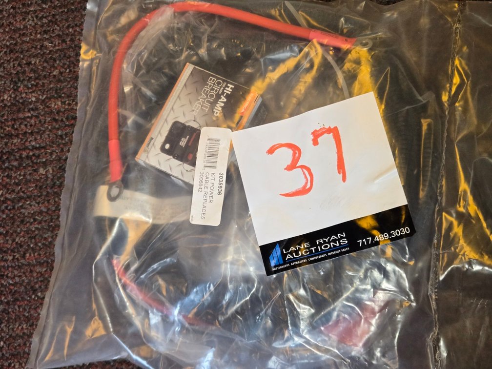 Cable and Circuit Breaker - NEW